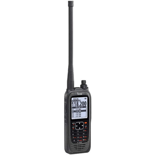 Icom A25C Handheld Aviation VHF COM Radio 6W - Like New