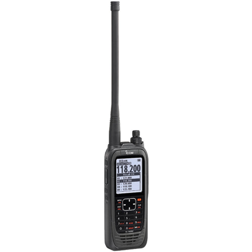 Icom A25C Handheld Aviation VHF COM Radio 6W - Like New